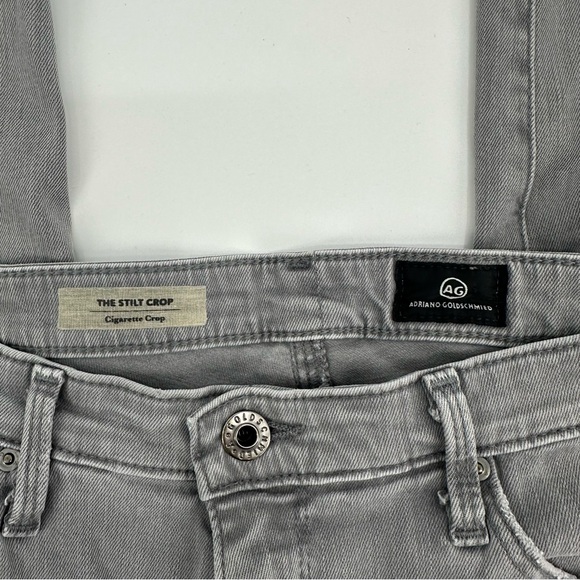 Women’s AG Adriano Goldschmied “stilt crop” Denim Size 30 - Picture 13 of 14